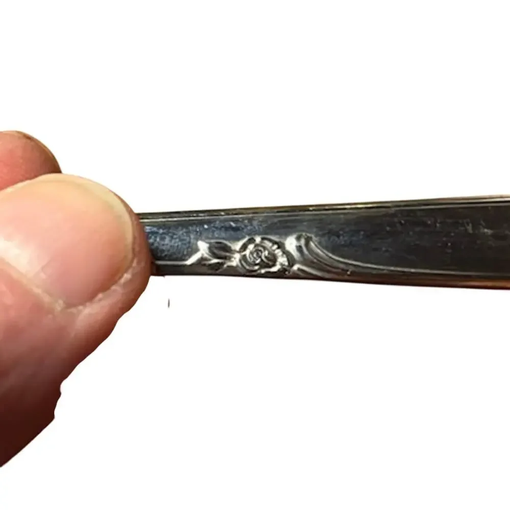 9 KENWOOD Stainless Flatware Forever Rose 7 1/2